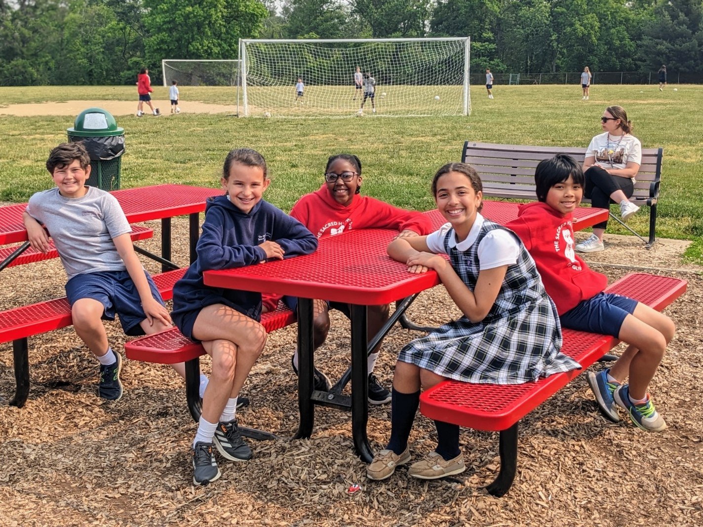 Sacred Heart Students at Play